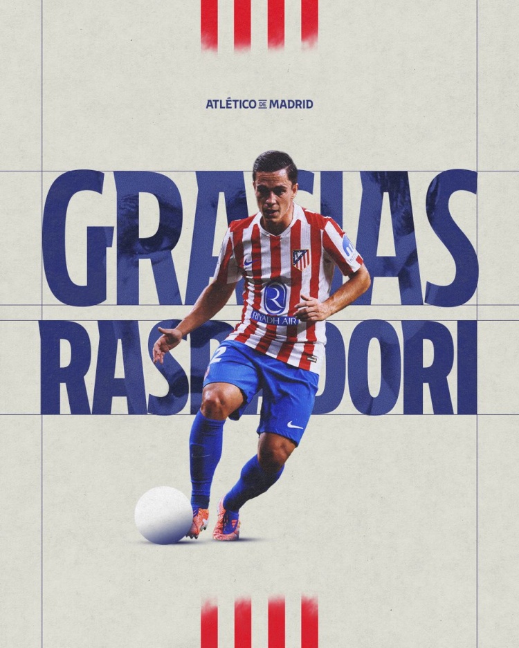 华体会下载-马竞官方告别拉斯帕多里：与亚特兰大达成协议，愿他未来一切顺利